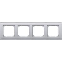 Merten 486460 Afdekking Frame System M Aluminium 1 stuk(s) - thumbnail