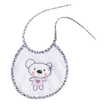 Interbaby slabbetje Beer junior 20 x 20 cm katoen Interbaby slabbetje Beer junior 20 x 20 cm katoen