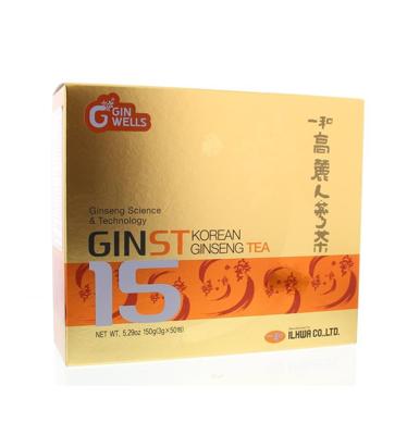 Ilhwa Ginst15 Korean ginseng tea 50 Zakjes
