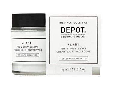Depot Male Tools No.401 Pre&Post Shave Cream Skin Protector 75ml Depot Male Tools No.401 Pre&Post Shave Cream Skin Protector 75ml