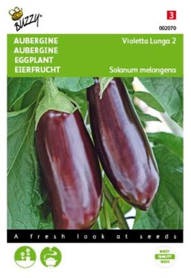 Zaden Aubergine Violetta Lunga 2 Buzzy - Buzzy Zaden Aubergine Violetta Lunga 2 Buzzy - Buzzy