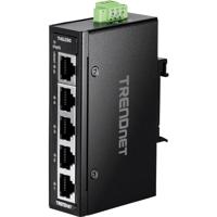 TRENDnet TI-ELC50 5-poorts Ethernet Mini Switch Industrieel DIN-Rail - thumbnail