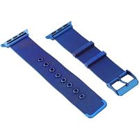Milanese met gesp bandje - Blauw - Geschikt voor Apple Watch 38mm / 40mm / 41mm / 42mm - thumbnail