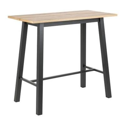 Bartafel 'Camilla' 117 x 58cm, kleur zwart Bartafel 'Camilla' 117 x 58cm, kleur zwart
