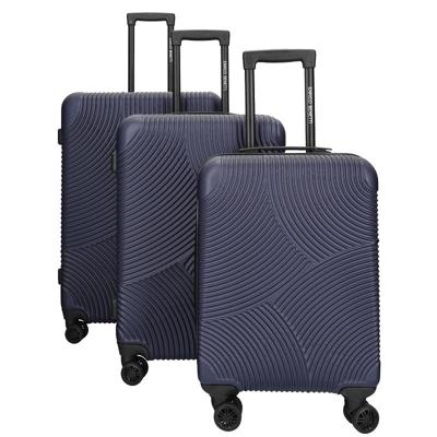 Enrico Benetti Louisville kofferset driedelig-Navy