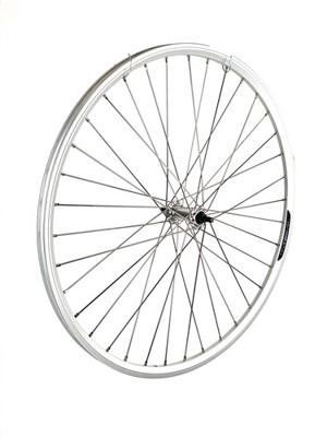 Rodi Voorwiel 28 inch 622 zilver dynamic dak rvs spaak