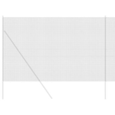 VidaXL Gelaste draadhek grijs 1.6 x 10 m