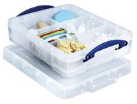 Really Useful Box opbergdoos 11 liter, transparant - thumbnail