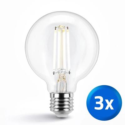 Zigbee E27 filament lamp voordeelset - G95 model (3 stuks) - Werkt met IKEA Tradfri, Osram Lightify, Tuya SmartLife en vele anderen