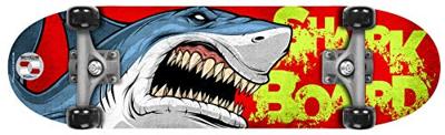 STAMP Skateboard 28 x 8 Shark Skids Control STAMP Skateboard 28 x 8 Shark Skids Control