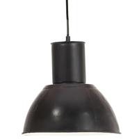 VidaXL Hanglamp rond 25 w e27 28,5 cm zwart - thumbnail