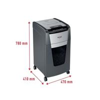 Papierversnipperaar Rexel Optimum AutoFeed 225X 60 L - thumbnail