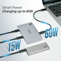 EDIMAX TD-405BP 5-in-1 Thunderbolt™ 4 Mini Docking Station Thunderbolt 4 dockingstation Geschikt voor merk (dockingstation): Universeel - thumbnail