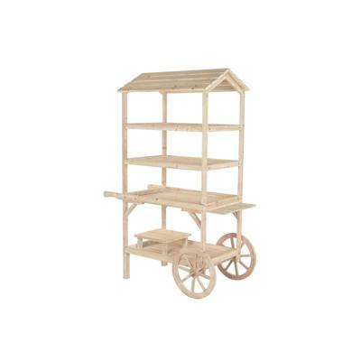 Trolley Home ESPRIT Sparrenhout Hout MDF 115 X 68 X 168 CM Trolley Home ESPRIT Sparrenhout Hout MDF 115 X 68 X 168 CM