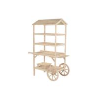 Trolley Home ESPRIT Sparrenhout Hout MDF 115 X 68 X 168 CM - thumbnail