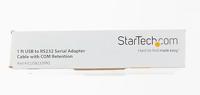 StarTech.com Korte USB naar RS232 Seriële DB9 Adapterkabel met COM-behoud - thumbnail
