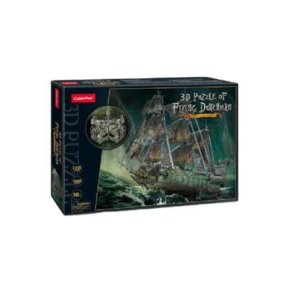 Cubic Fun 3d puzzel flying dutchman met led verlichting