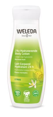Weleda Citrus 24h hydraterende bodylotion 200 Milliliter