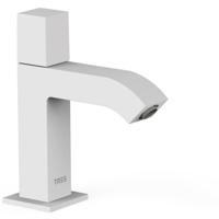 Fonteinkraan Tres Cuadro Exclusive Vierkant 1 Waterleiding of Voormengsysteem Mat Wit Tres - thumbnail