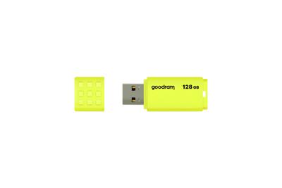 Goodram Edge UME2 128GB flash drive USB Type-A 2.0 Geel
