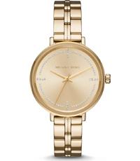 Horlogeband Fossil FS4653 Leder Bruin 24mm