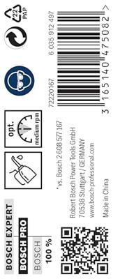Bosch Accessories 2608585503 HSS Metaal-spiraalboor 7.4 mm Gezamenlijke lengte 109 mm Geslepen DIN 338 Cilinderschacht 10 stuk(s)