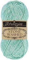 Scheepjes Stone Washed - 828 Larimar - Haakgaren / Breigaren