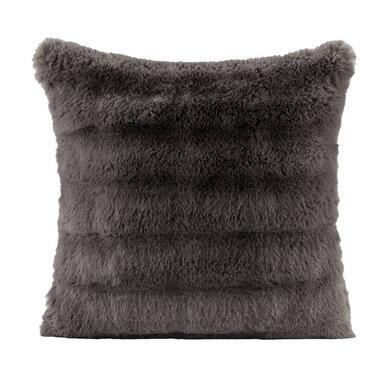 Sierkussen Donnie - antraciet - 45x45 cm