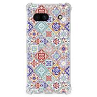 Google Pixel 7A Anti-Shock Hoesje Tiles Color - thumbnail