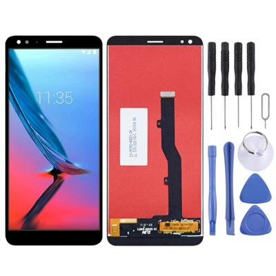 LCD-scherm en digitizer volledige montage voor ZTE Blade v9 V0900 (zwart)