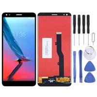 LCD-scherm en digitizer volledige montage voor ZTE Blade v9 V0900 (zwart) - thumbnail