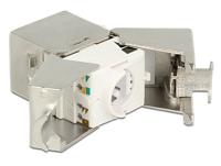 Delock 86179 Keystone-module RJ45-aansluiting > LSA Cat.6A STP compact - thumbnail