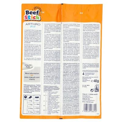 Vitakraft Beefstick Arthrofit hondensnack (4 st.) 1 verpakking