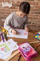 Baagl Etui - Pennenzak Unicorn 1-rits - thumbnail