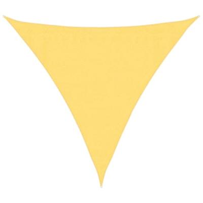 VidaXL Zonnezeil 160 g/m² 3x3x3 m hdpe beige