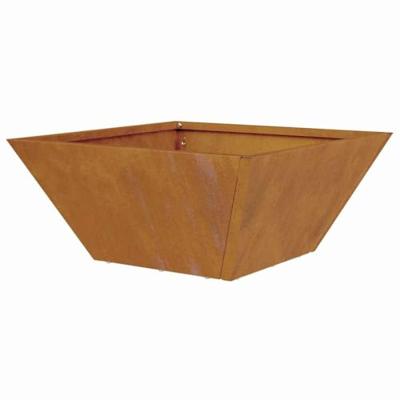Tuin Kom Plantenbak Roestig 35 x 35 x 15 cm Cortenstaal