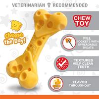 Nylabone dura chew cheese bone - thumbnail