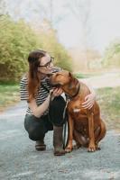 HUNTER Traploos verstelbare hondenlijn Wolmar, zwart/grijs - thumbnail