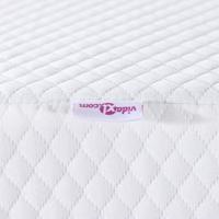 Matraspads Wit 90 x 190 cm 100% polyester jacquard stof - thumbnail