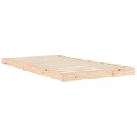 Bedframe massief grenenhout 100x200 cm - thumbnail