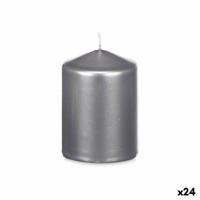 Kaars Acorde Zilverkleurig 7 x 10 x 7 cm (24 Stuks) - thumbnail