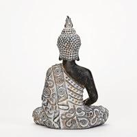Boeddha van poly, B17 x D10 x H24 cm - thumbnail