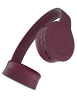 Kygo A4/300 draadloze on-ear hoofdtelefoon (opvouwbare Bluetooth hoofdtelefoon met microfoon voor iPhone iOS en Android, 16 uur batterijduur) rood - thumbnail