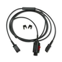 Plantronics In-line Y Adapter Trainer Kabel met snelkoppelklem KitandMute - thumbnail