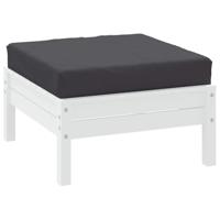VidaXL Palletkussen 60x60x9,5 cm oxford stof antracietkleurig - thumbnail