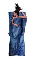 Inlegger voor slaapzak Cocoon TravelSheet Silk, geruite zijde - thumbnail
