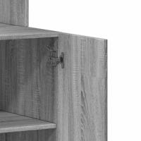 Keukenkast 60x50x180 cm bewerkt hout grijs sonoma eiken - thumbnail