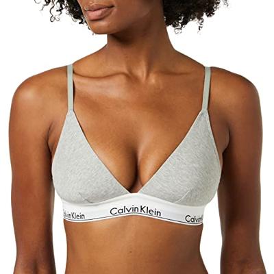 Calvin Klein Triangle Bralette dames - Unlined - Bh zonder beugel - Triangle bh - Katoen modal - thumbnail