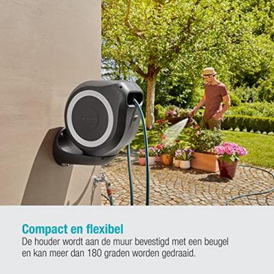GARDENA Wandslangenbox RollUp M Slanghaspel - thumbnail