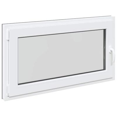 Kelderraam "RISOR" 110x50 cm draai-kiep DIN links antraciet